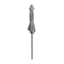 None 2.1m Crank & Tilt Parasol Light Grey - Dia. 38mm 8 None 2.1m Crank & Tilt Parasol Light Grey - Dia. 38mm -Westland Shop 12888557 1054843673613402