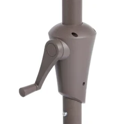 None 2.1m Crank & Tilt Parasol Natural - Dia. 38mm -Westland Shop 12888558 2064843673563581