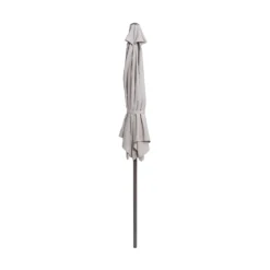 None 2.7m Crank & Tilt Parasol Natural - Dia. 38mm -Westland Shop 12888565 1184843674482250