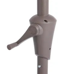 None 2.7m Crank & Tilt Parasol Natural - Dia. 38mm -Westland Shop 12888565 5874843674545775