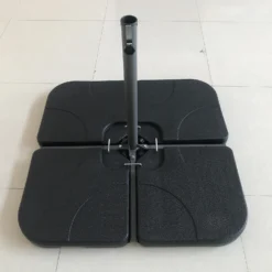 None 4 Piece Quarter Parasol Base - 60L
