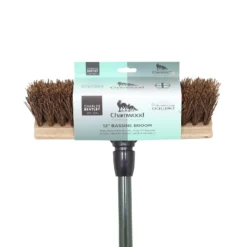 Charles Bentley Charnwood Bassine Wooden Garden Broom - 300mm -Westland Shop 12890894 2054915831703787
