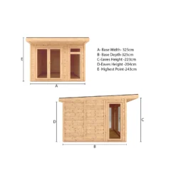 Mercia Insulated Garden Room 3 X 3m - Installed -Westland Shop 12891954 1804851896351172