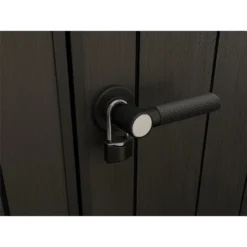 Keter Newton 7.5 X 7ft Outdoor Plastic Garden Storage Shed - Brown -Westland Shop 12909854 2004845876123045