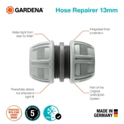 GARDENA Hose Repairer13 Mm (1/2") 15 Mm (5/8") 8 GARDENA Hose Repairer13 Mm (1/2") 15 Mm (5/8") -Westland Shop 13043390 8174907555747790