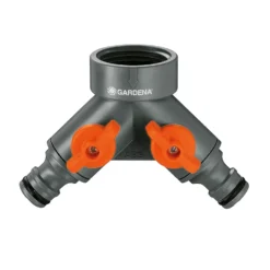 GARDENA Twin Tap Connector 26.5 Mm (G 3/4")