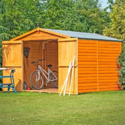 Shire 10 X 8ft Shed Overlap Double Door - No Windows -Westland Shop 13082801 7224862497245486
