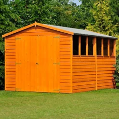 Shire 12 X 8ft Shed Overlap Double Door -Westland Shop 13082803 1844862497650702