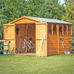 Shire 12 X 8ft Shed Overlap Double Door -Westland Shop 13082803 6674862497724313