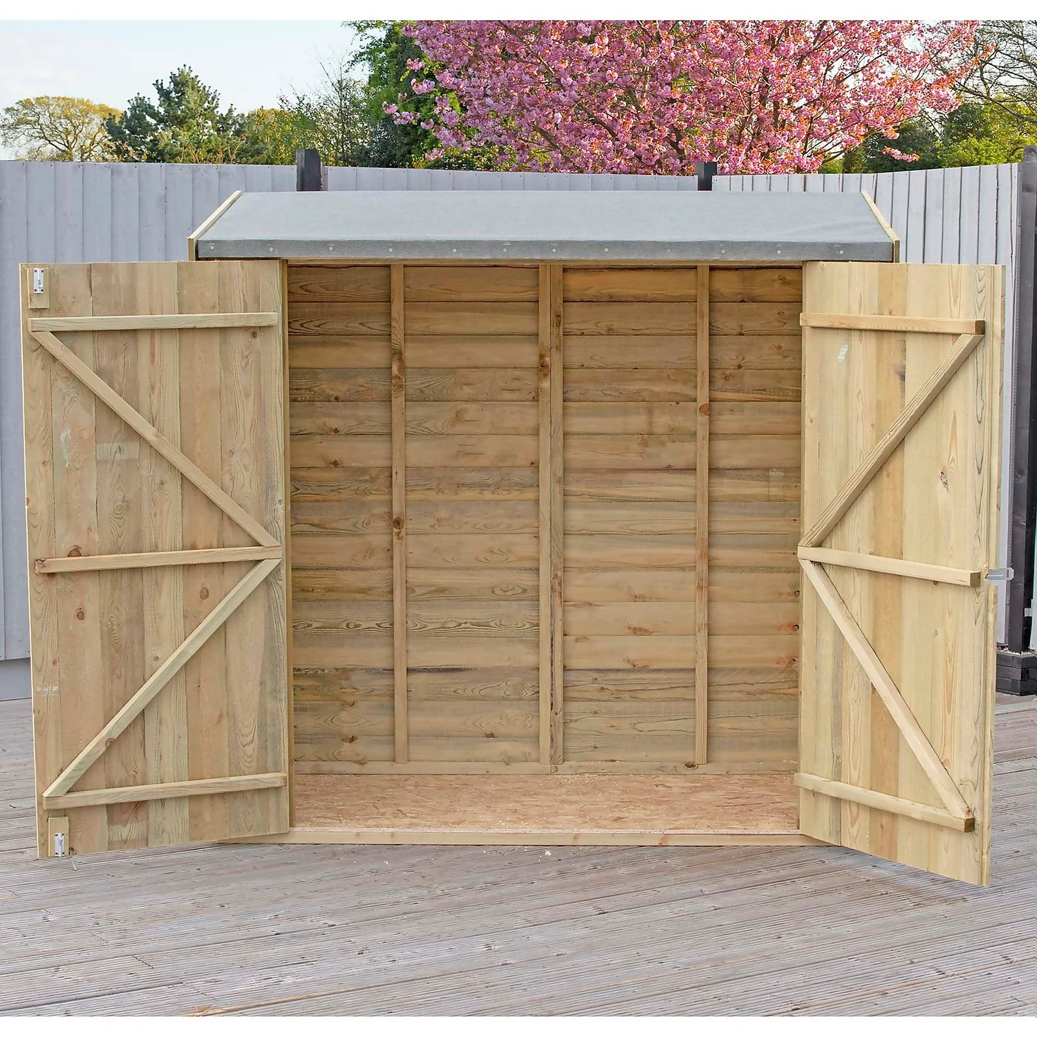Shire Shed Overlap 6x3 Pent 4 Shire Shed Overlap 6x3 Pent - Image 2