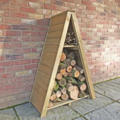 Shire Small Triangular Log Store Overlap -Westland Shop 13082820 8614862456333034