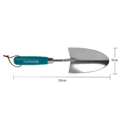 House Beautiful Stainless Steel Hand Trowel With A Teal Painted Hardwood Handle -Westland Shop 13188708 1614928022769752