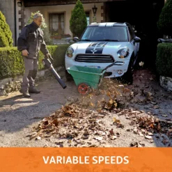 Worx WG547E Turbine 20V 2.0Ah Cordless Garden Blower -Westland Shop 13326414 6614900642961874