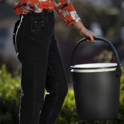 Keter GoBar Outdoor Ice Cooler Table Garden Furniture - Dark Grey / Cream -Westland Shop 13412933 1934910901720378