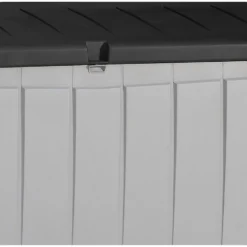 Keter Ace Outdoor Garden Storage Box 124 X 55 X 62.5 Cm - Grey And Black -Westland Shop 13432924 1444947994665603