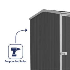 Absco 5 X 5ft Premier Reverse Apex - Dark Grey -Westland Shop 13440843 6474929165723414