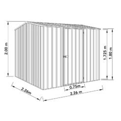 Absco 7.5 X 7.5ft Premier Apex - Dark Grey 13 Absco 7.5 X 7.5ft Premier Apex - Dark Grey -Westland Shop 13440852 1604929164213262