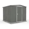 Absco 7.5 X7ft Regent Metal Apex Shed - Grey -Westland Shop 13440858 1084929164028330