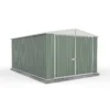 Absco 10 X 15ft Utility Workshop Apex Metal Shed - Green -Westland Shop 13440865 5774929164087265