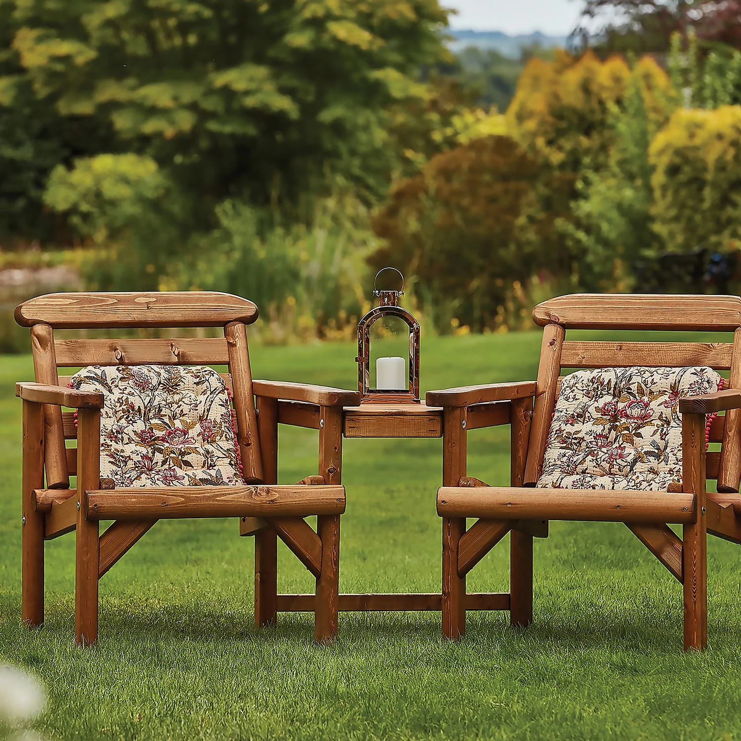 Anchor Fast FSC Weydale Rustic Alcove Garden Seat 6 Anchor Fast FSC Weydale Rustic Alcove Garden Seat - Image 4