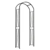 Panacea KD Round Top Garden Arch - Black -Westland Shop 13480852 1354931199679869