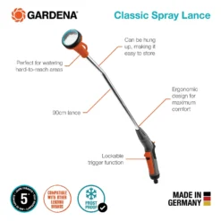 GARDENA Hanging Basket Spray Lance 9 GARDENA Hanging Basket Spray Lance -Westland Shop 13489624 1334920781456638