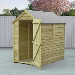 Shire 6 X 4ft Pressure Treated Overlap Garden Shed -Westland Shop 13505232 7254933761844446