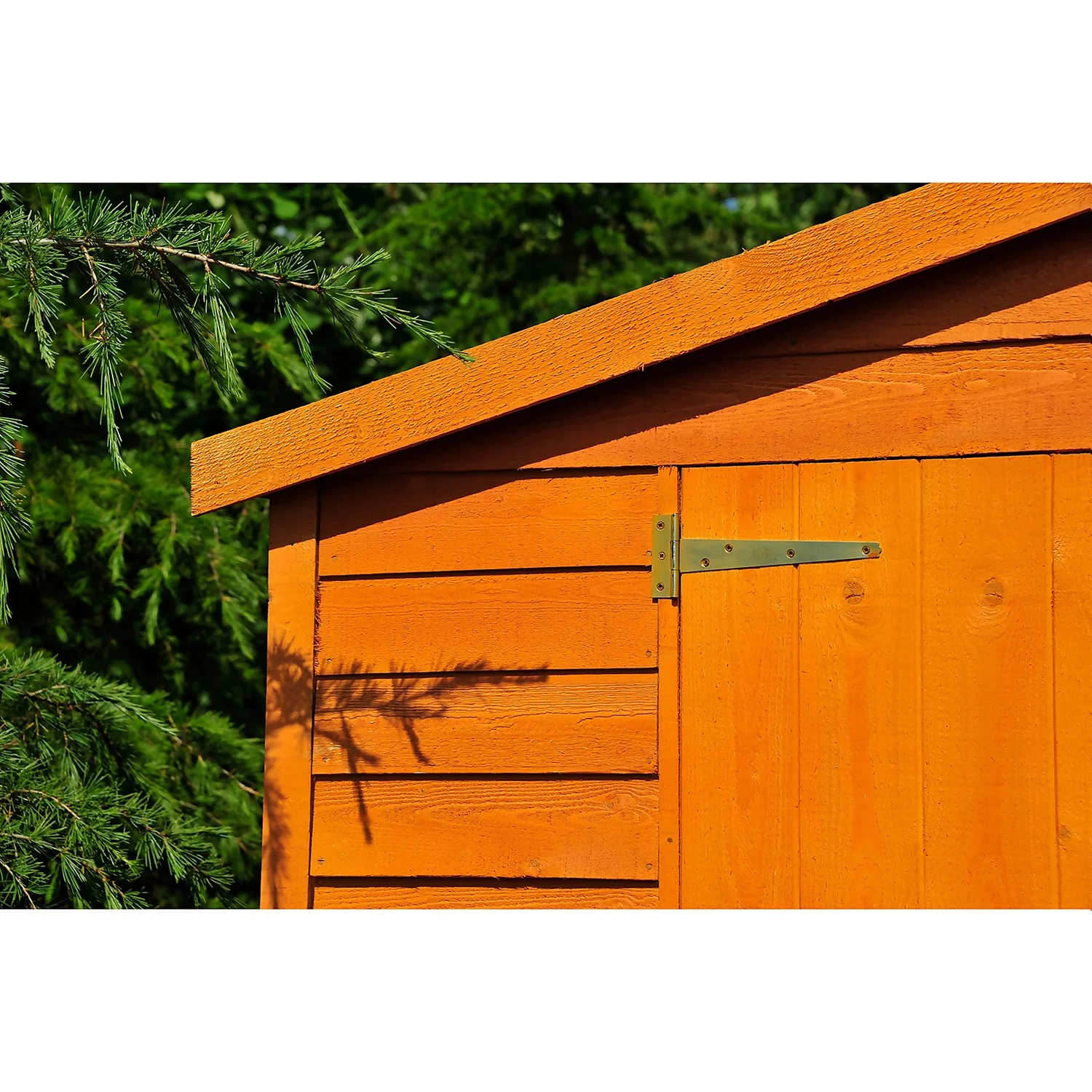 Shire 10 X 10ft Double Door Overlap Garden Shed With No Windows 4 Shire 10 X 10ft Double Door Overlap Garden Shed With No Windows - Image 2