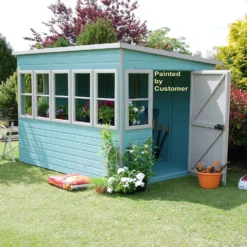 Shire 8 X 8ft Sun Pent Shed -Westland Shop 13505279 6874931996255748