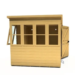 Shire 6 X 6ft Sun Pent Shed - Including Installation -Westland Shop 13505280 7164931994534390