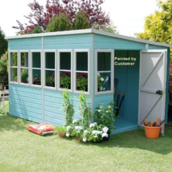 Shire 10 X 10ft Sun Pent Shed -Westland Shop 13505282 6244933734299235