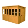 Shire 10 X 8ft Sun Pent Shed - Including Installation -Westland Shop 13505287 9354933734480510