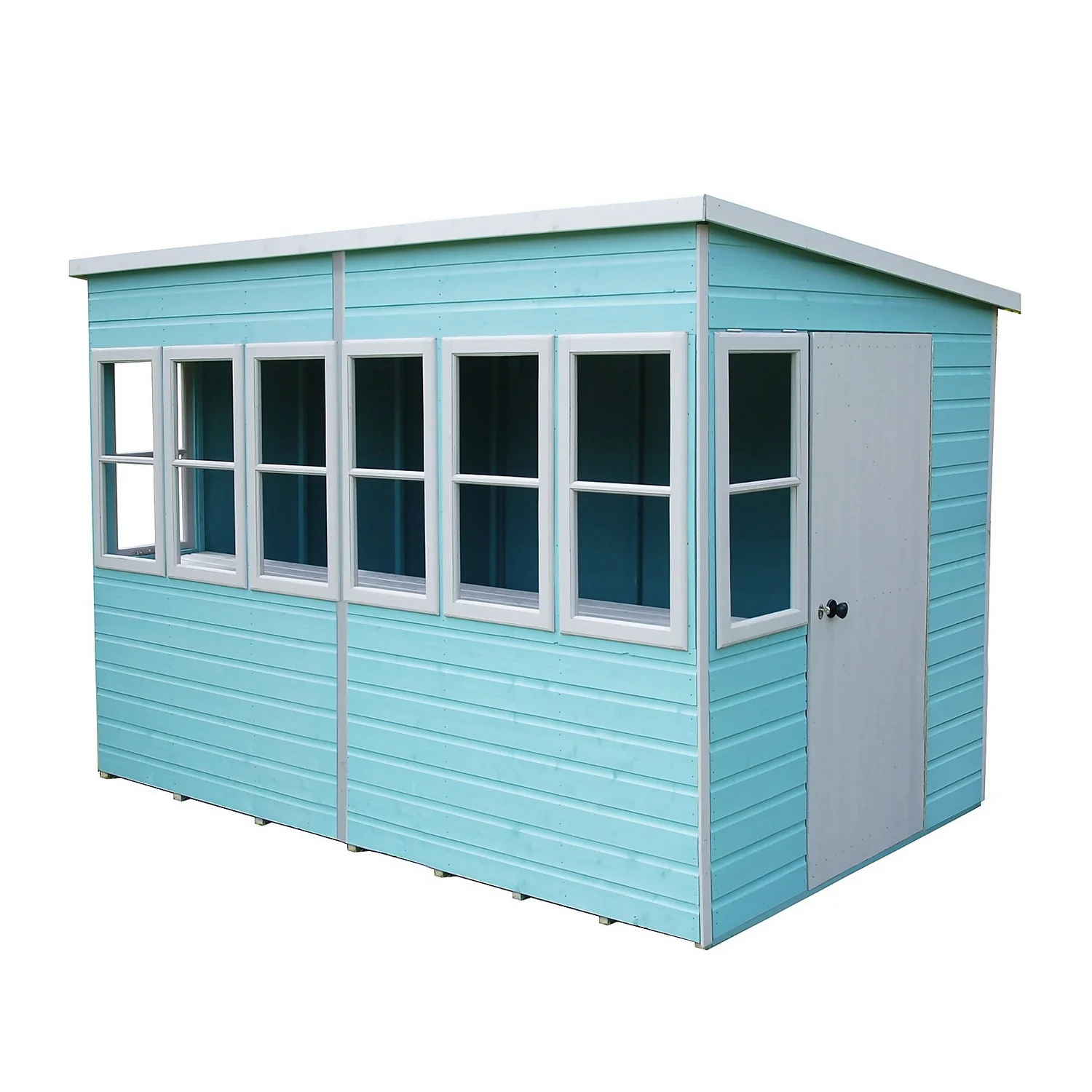 Shire 10 X 6ft Sun Pent Shed 11 Shire 10 X 6ft Sun Pent Shed - Image 9