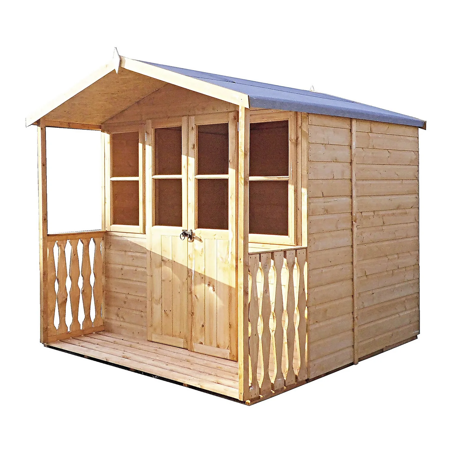 Shire 7 X 7ft Houghton Summerhouse - Including Installation 3 Shire 7 X 7ft Houghton Summerhouse - Including Installation