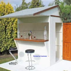 Shire 6 X 4ft Wooden Garden Bar - Including Installation -Westland Shop 13505297 1804931991992589