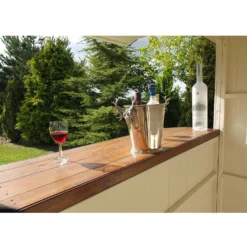 Shire 6 X 4ft Wooden Garden Bar - Including Installation -Westland Shop 13505297 1974931992060623
