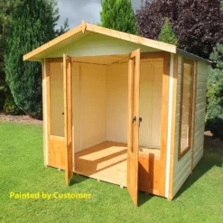 Shire 7 X 7ft Parham Double Door Summerhouse - Including Installation -Westland Shop 13505299 1024931995918587