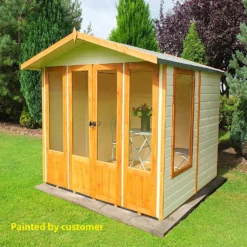 Shire 7 X 7ft Parham Double Door Summerhouse - Including Installation -Westland Shop 13505299 1834931995754220