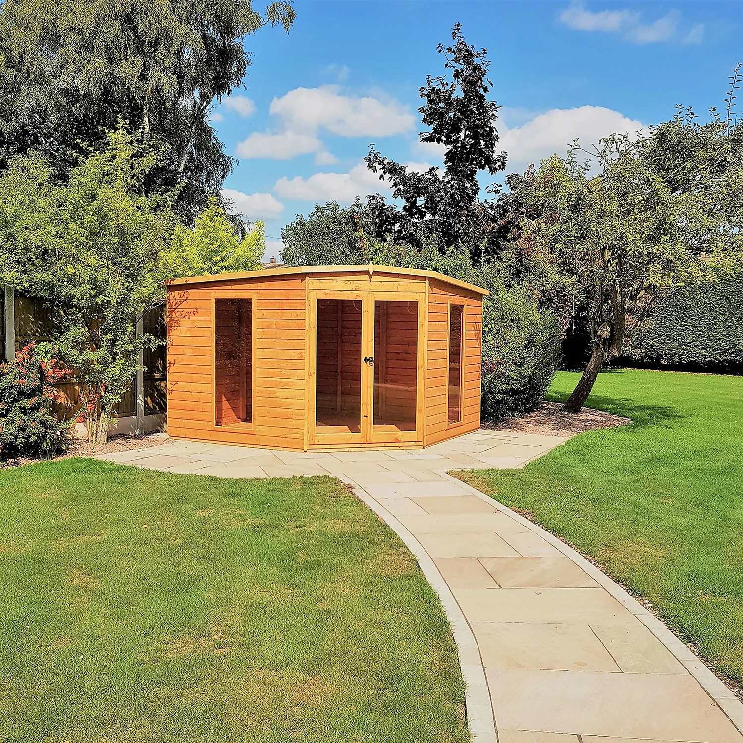 Shire 10 X 10ft Barclay Summerhouse 8 Shire 10 X 10ft Barclay Summerhouse - Image 6