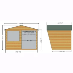 Shire 10 X 6ft Sandringham Double Door Summerhouse -Westland Shop 13505315 1784931994339675