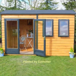 Shire 10 X 10ft Double Door Garden Office - Including Installation -Westland Shop 13505321 1074931200414377