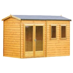 Shire 10 X 7ft Double Door Garden Office