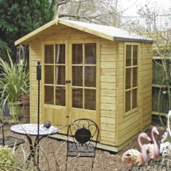 Shire 7 X 7ft Buckingham Double Door Summerhouse - Including Installation -Westland Shop 13505327 1784931992174305