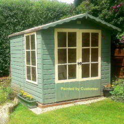 Shire 7 X 7ft Buckingham Double Door Summerhouse - Including Installation -Westland Shop 13505327 9154931992126671