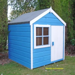 Shire 4 X 4ft Playhut Kids Wooden Playhouse -Westland Shop 13505331 1664931993912319