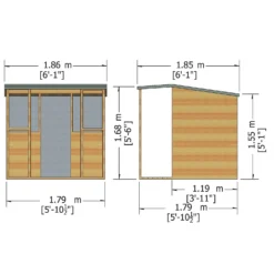 Shire 6 X 6ft Kids Jailhouse Wooden Playhouse - Including Installation -Westland Shop 13505340 1654942285254507