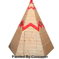 Shire 7 X 6ft Wigwam Kids Wooden Playhouse -Westland Shop 13505341 1494931994345855