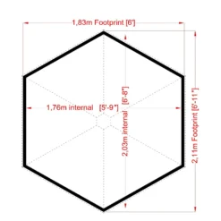 Shire 7 X 6ft Wigwam Kids Wooden Playhouse -Westland Shop 13505341 1754931994262617