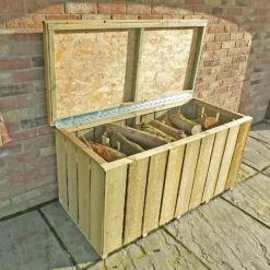 Shire Sawn Timber Garden Storage Log Box 4x2 -Westland Shop 13505350 1444931992739526