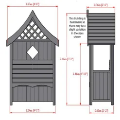 Shire 4x2ft Arum Garden Arbour -Westland Shop 13505351 1634932698171973